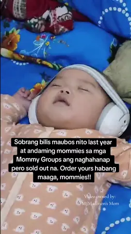 Prepare early at malapit na holiday season. 🎆🎊 Madaming events at travel. Please protect your baby's ears. #babyearmuffs #earmuffs #familytravel #firsttimemom #earprotection 
