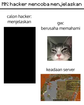 oh- ga mudeng😭 - calon hacker berusaha menjelaskan || ft. @liannadragon290 || #funny #random #clips #Minecraft #hacker 