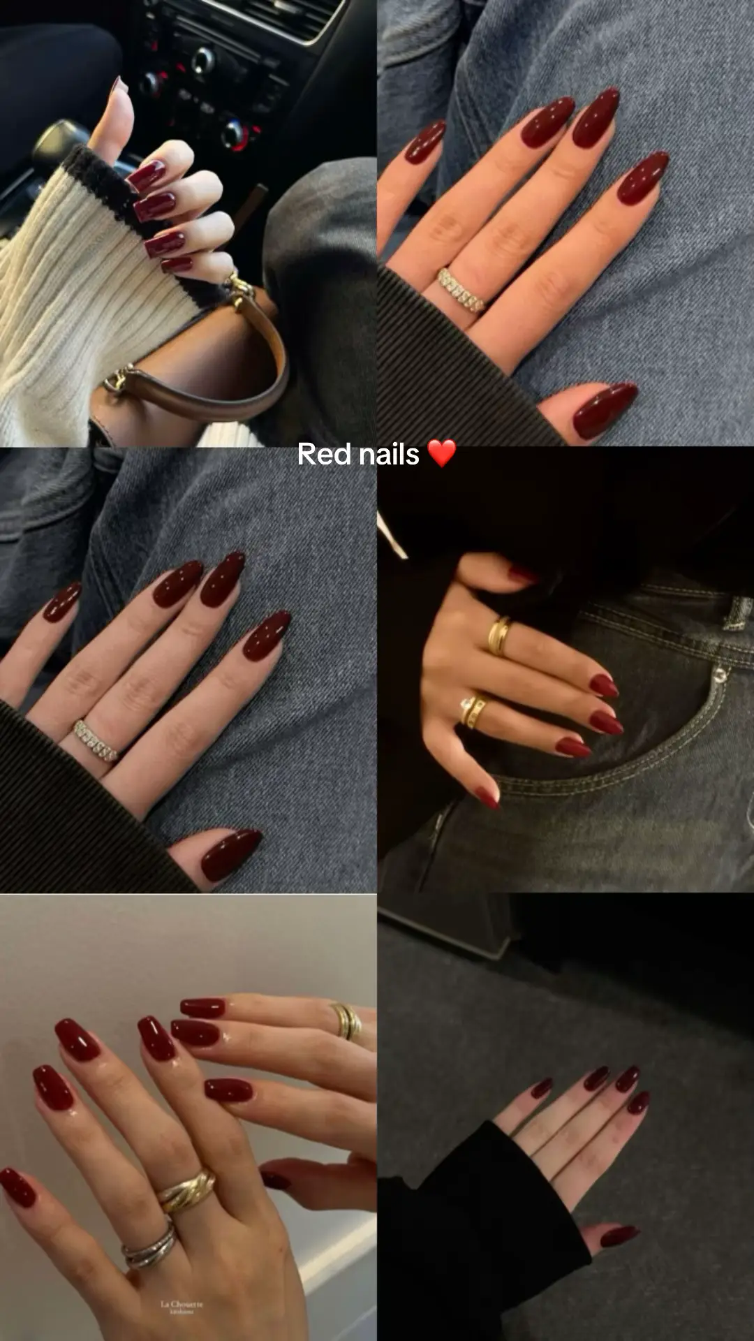 Reeeed❤️❤️ #rednails #Love #girls #cleangirlaesthetic #nailsalon 