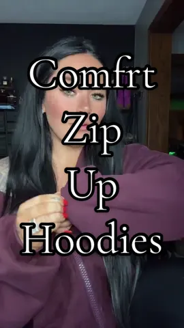 Comfrt zip up hoodie are in a huge sale. Now is the time to grab them! #comfrt #comfrthoodie #zipuphoodies #tiktokshopblackfriday #tiktokshopcybermonday 