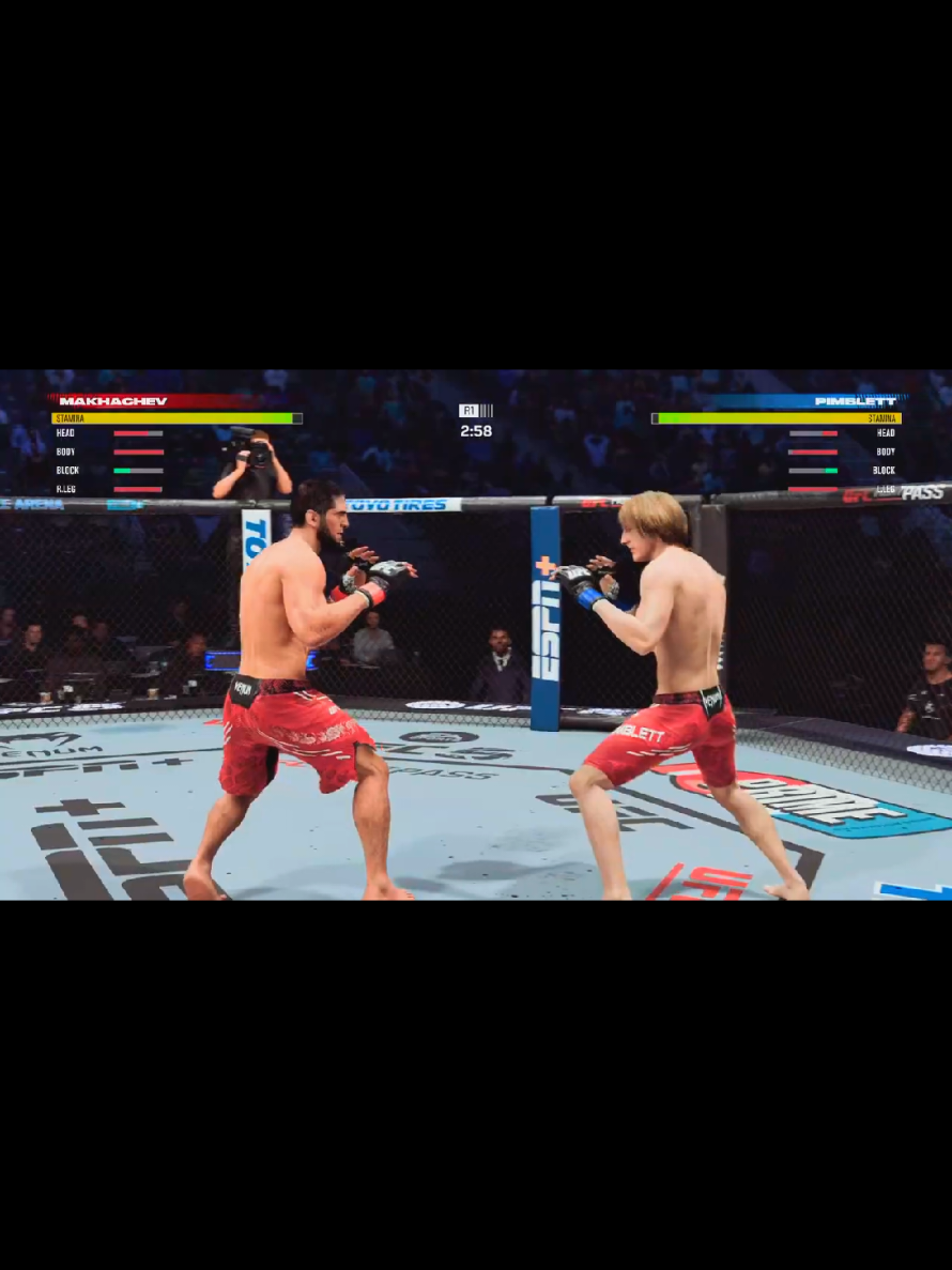Islam makhachev vs paddy pimblett #fight #UFC #foryoupage #knockout #legend 
