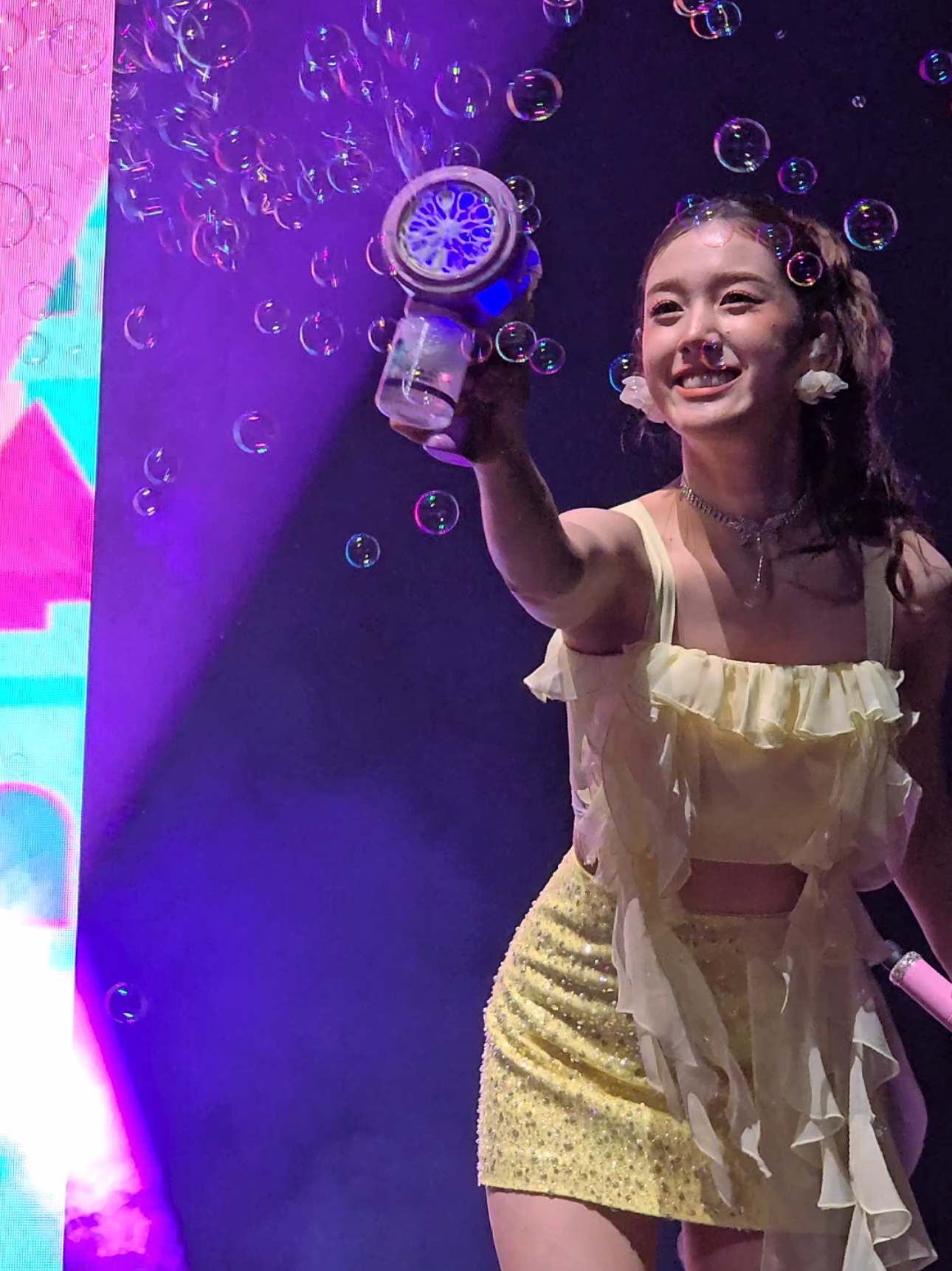 Bubble performance was the highlight of the night #stayc #j #kpop #stayctour #bubble 