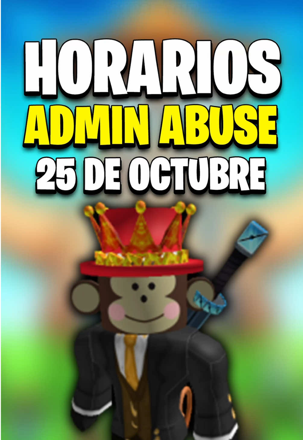 🔔 HORARIOS DEL ADMIN ABUSE 25 DE OCTUBRE 🔥 PLANTAS VS BRAINROT #plantsvsbrainrots #robloxespañol #fyp 