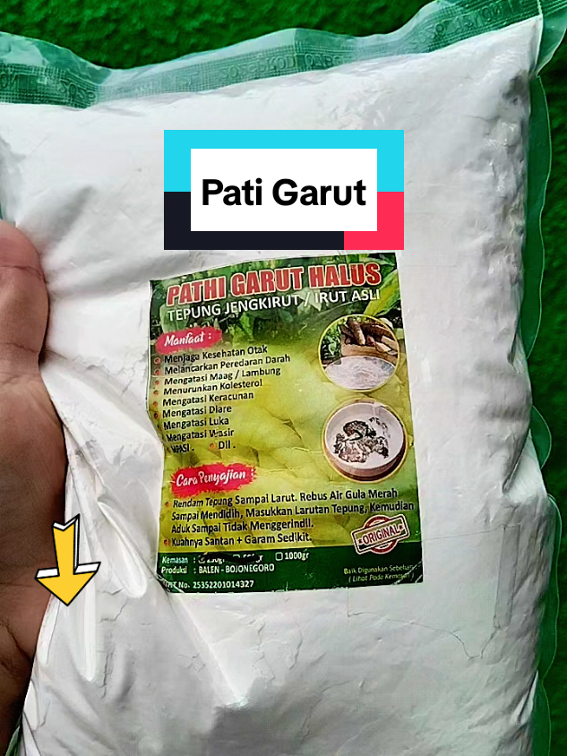 pati garut #patigarut #patigarutuntukasamlambung #patiirut #tepunggarutobatmaagh #tepungirutasliorganik 