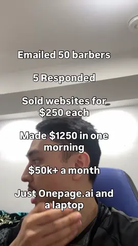 All I need is Onepage.ai and a laptop #fyppppppppppppppppppppppp #viral #foryoupage 
