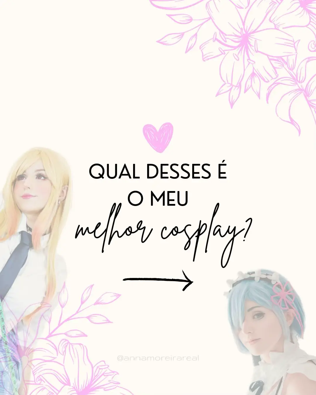 qual desses cosplays você gosta mais?🩷