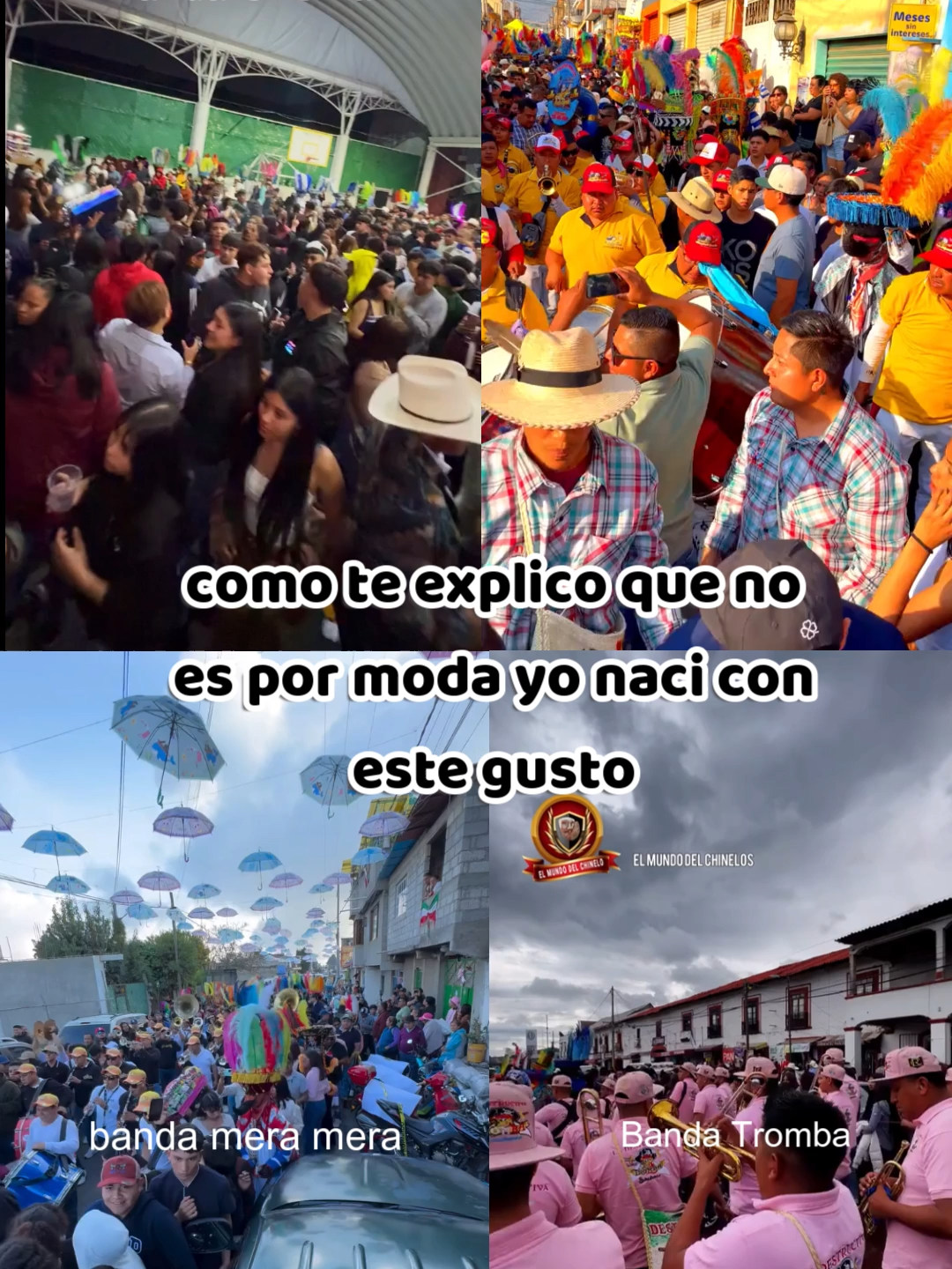 como te explico que no es por moda yo naci con este gusto