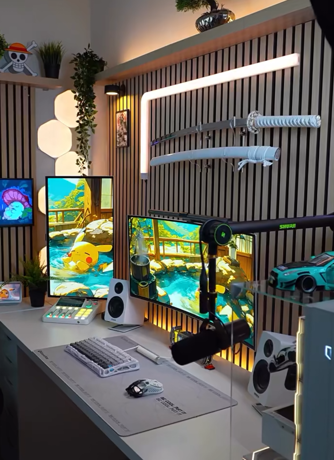 Setup Room Gaming keren abiezzz🔥 #roomgaming #setupgaming #pcgaming #fypage #fyp 