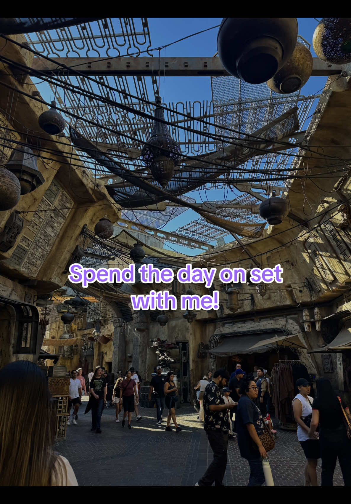 Come spend the day with me!  #set #moana #filming #fyp 