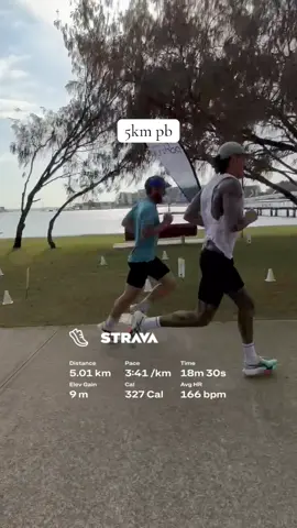 5 km pb 25s taken off my previous time #run #Running #runner #runtok