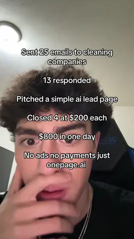 Actually free money with onepage😭💰💸💸 #aitools #leadpage #website #business #fypシ゚viral 