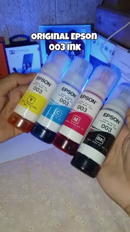 Printer Ink ba hanap mo? Original Epson 003 Ink nayan! #epson #ink #epsonink #epson003 #printerink 