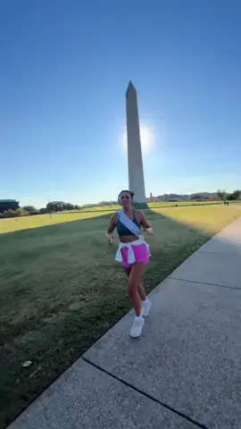 10 miles later and I’ve officially earned my tourist + runner badge 😂 Peak week for my half marathon training and DC did not disappoint — every mile was a monument moment 🏛️✨ #RunnerHigh 