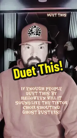 Duet This! Let’s see if enough people can make it sound like a crowd screaming GHOSTBUSTERS! #rockylanemusic #halloween #duet #fypシ #viral 