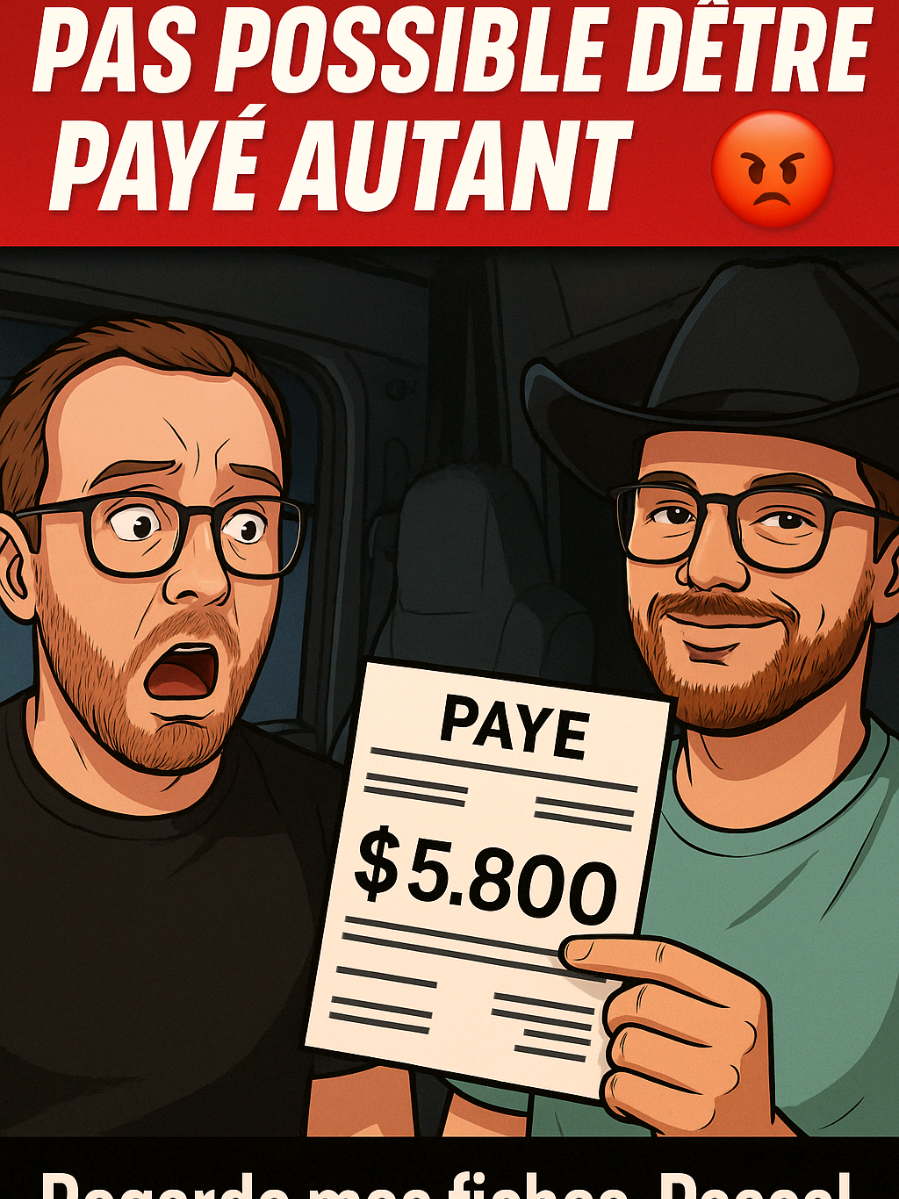 parce que je n’ai aucun #taboo a parler de mes #salaire en tant que routier au quebec. voici pour toi @Pascal va tu oser continuer a dire que je ment?! #chauffeurroutier #routier #lokiqc  @jekhyl1 cest tellement drole de leur montrer a quel points il pu le seum les gens😆😆