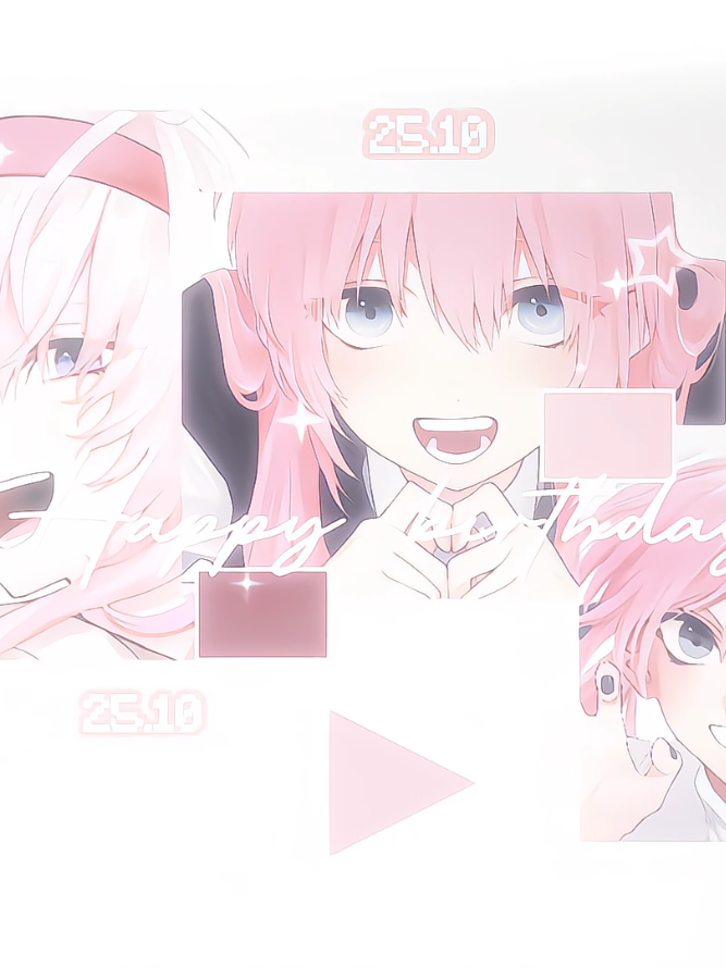 Happy Birthday Shikimori Miyako🎂🎉💗 [25/10] | id: jwelz._ #shikimori #miyakoshikimori #shikimoriisnotjustcute #fyp 