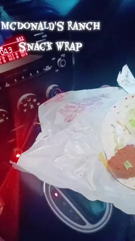 Us two food review  McDonald's ranch snack wrap. #greenvillenc #foodreview #mcdonaldssnackwrap