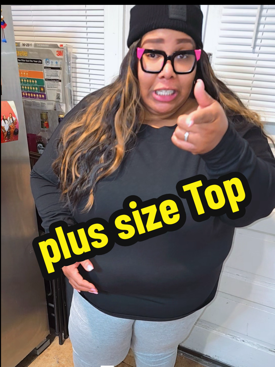 it's long so that's a plus ➕️ for me, ion want no crop top #plussizefashion #plussizetiktok #plussize 