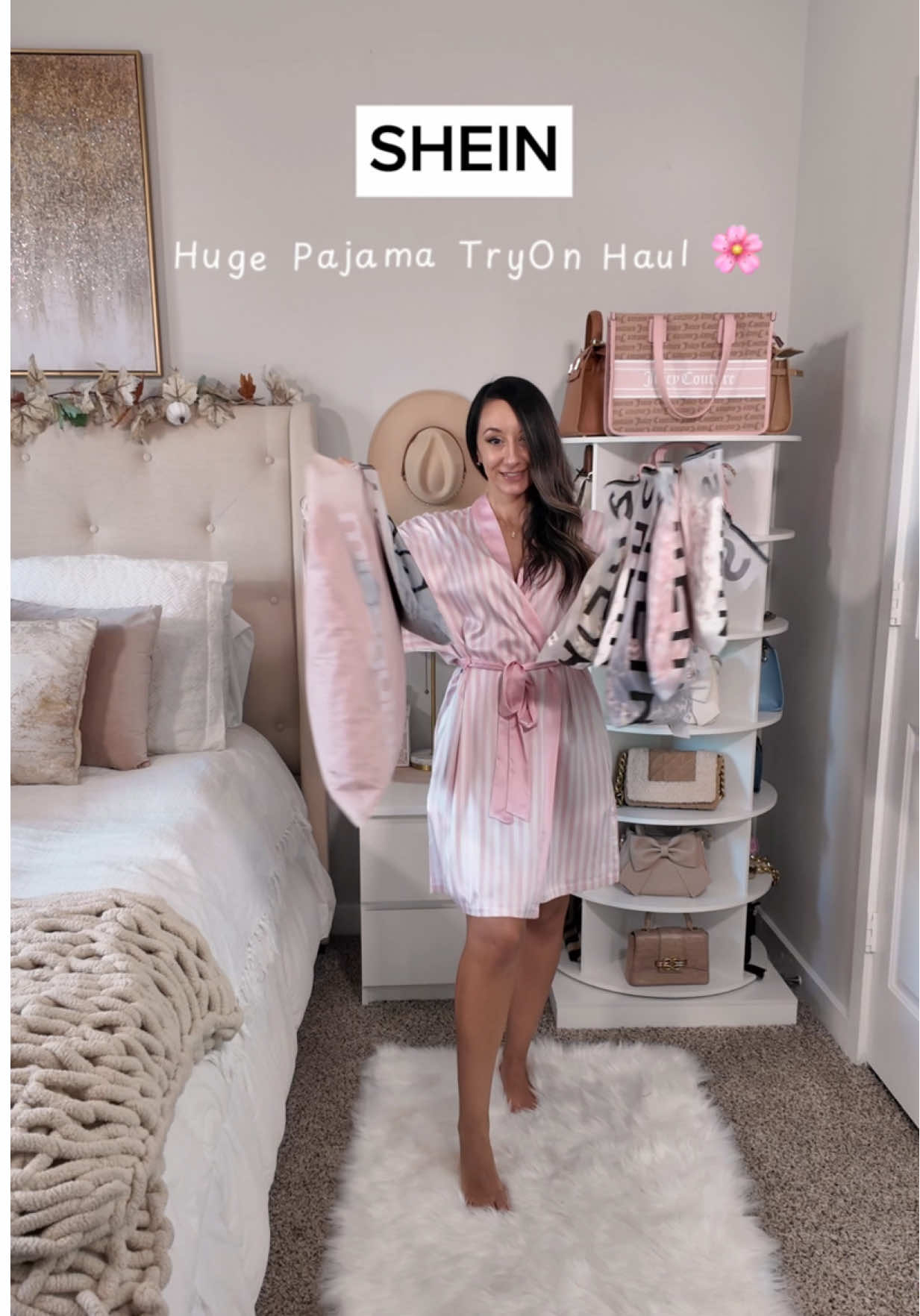 These are my favorite pajamas from SHEIN! Which one did you like the most? 💗 🔗 Let me know if you want any link! Make sure to follow me first so I can send it to you 🤍 Search and follow SHEIN store names MISSGUIDED, Elegant Fields, Dazy, CottageSlumber, and LuxeNights. ✨Use 10USUNbyamandapink504 to get discounts!✨ #SHEINtrends #shein #sheinhaul #sheintryon #sheincode  @SHEIN @SHEINUS 