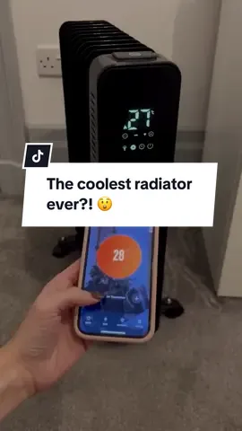 Have you ever seen a snazzier radiator? 🤩  Our 11 Fin Smart Oil Filled Radiator is back in stock - make sure you grab one because they sold out super quick last year! 🔥  #electricheater #heater #heaters #tiktokmademebuyit #vonhaus 