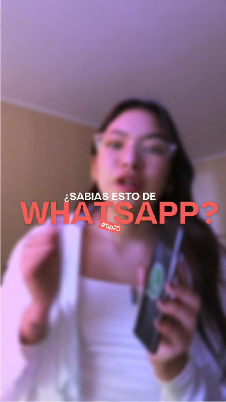 No sabías esto de whatsapp😨 #whatsapp #tecnología #Tech #tips #creatorsearchinsights 