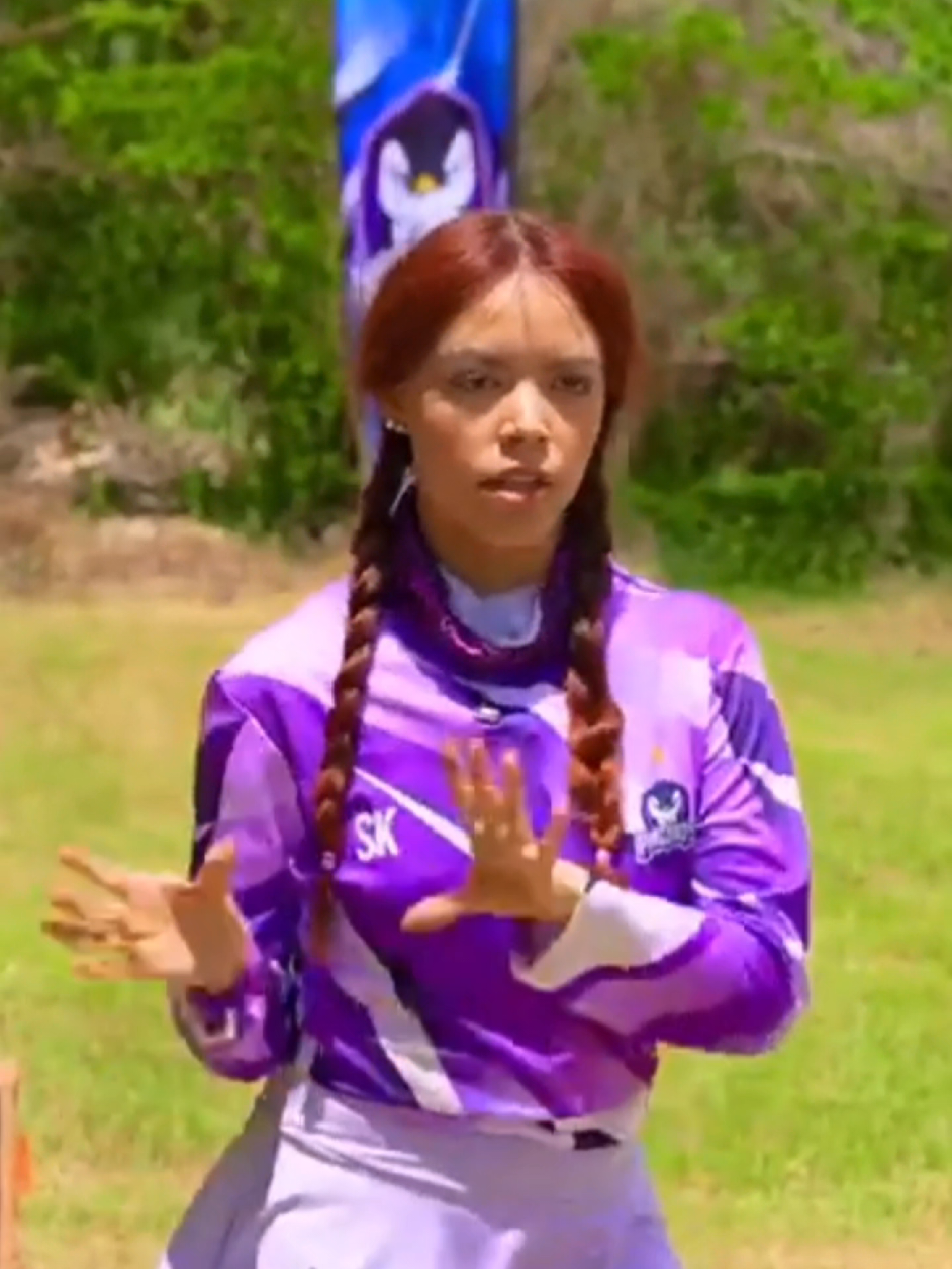 me encantó la técnica de xio! 💜😂 | #humor #viral #viraltiktok #summerkamp #skabeche @SKabeche 🔵🔴 