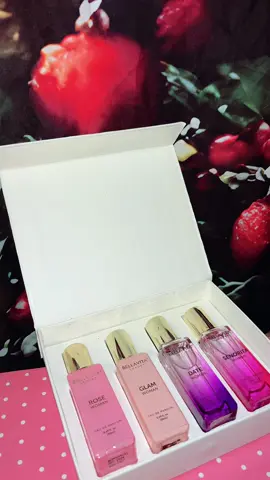 Este set de perfume me encantaron huelen delicioso #bellavitaperfume 