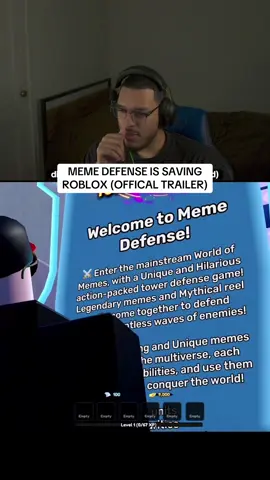 MEME DEFENSE OFFICAL RELEASE TRAILER discord.gg/memedefense #fyp #roblox #robloxfyp #towerdefense #memedefense 