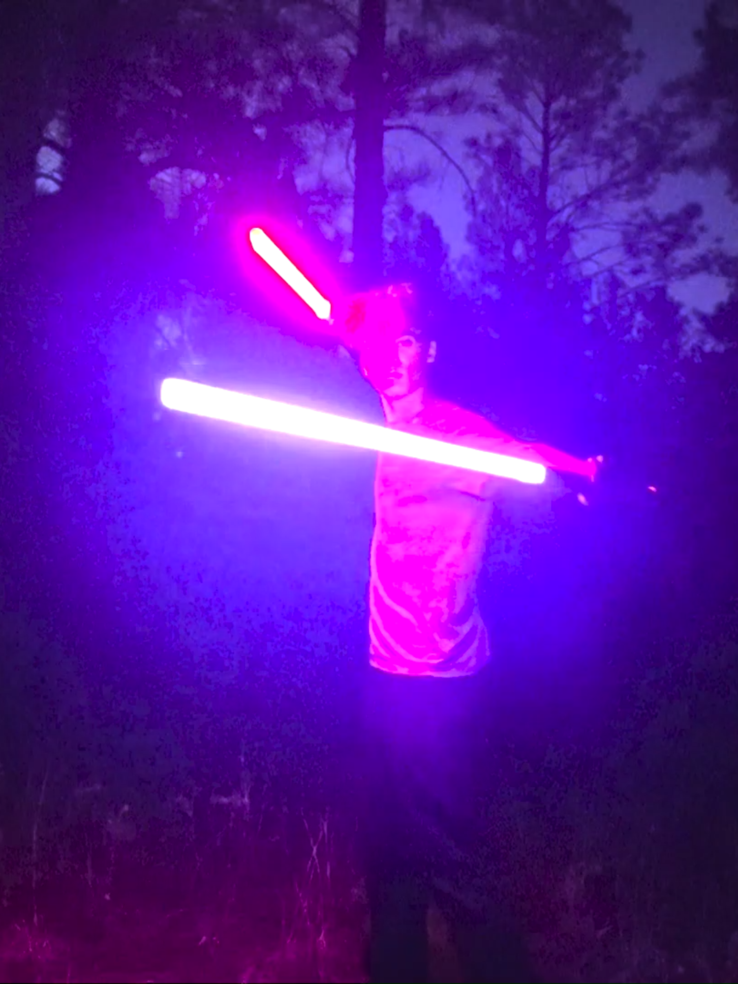 Revan didn't pick a side. He mastered both. Purple saber. Red saber. The complete set that made him a legend. Available now at Korbanth.com ⚔️ #Revan #Lightsaber #StarWars #KOTOR