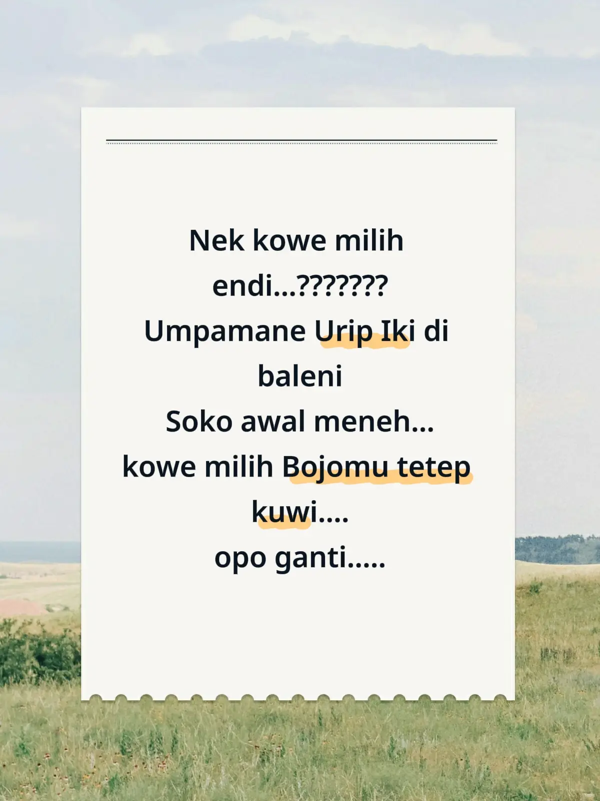 ganti ora ganti jal jawabpen sakarepmu ... #fyp #trending