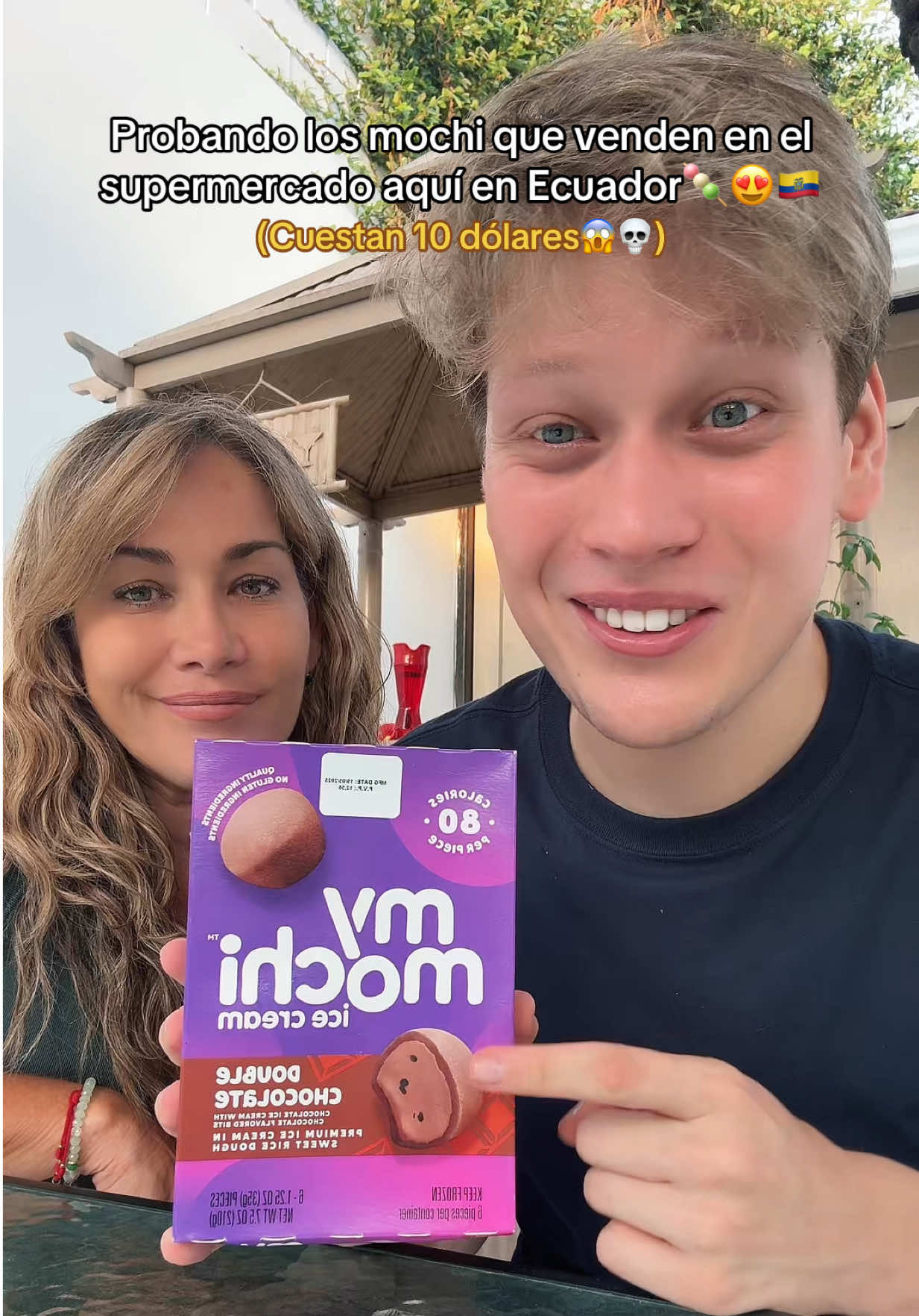 Sabían que venden mochis en el supermercado?? Amo😍 #mochi #congelados #supermercado #ecuador #probandoproductos 