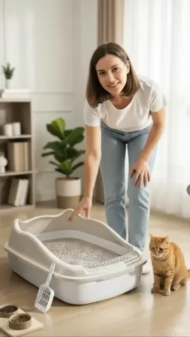 caixa de areia para gato