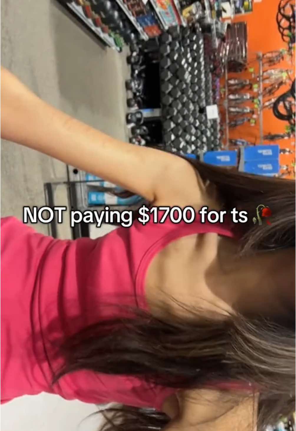 Gym is unessecary this is free #dicks #bicycle #sybau #gym 