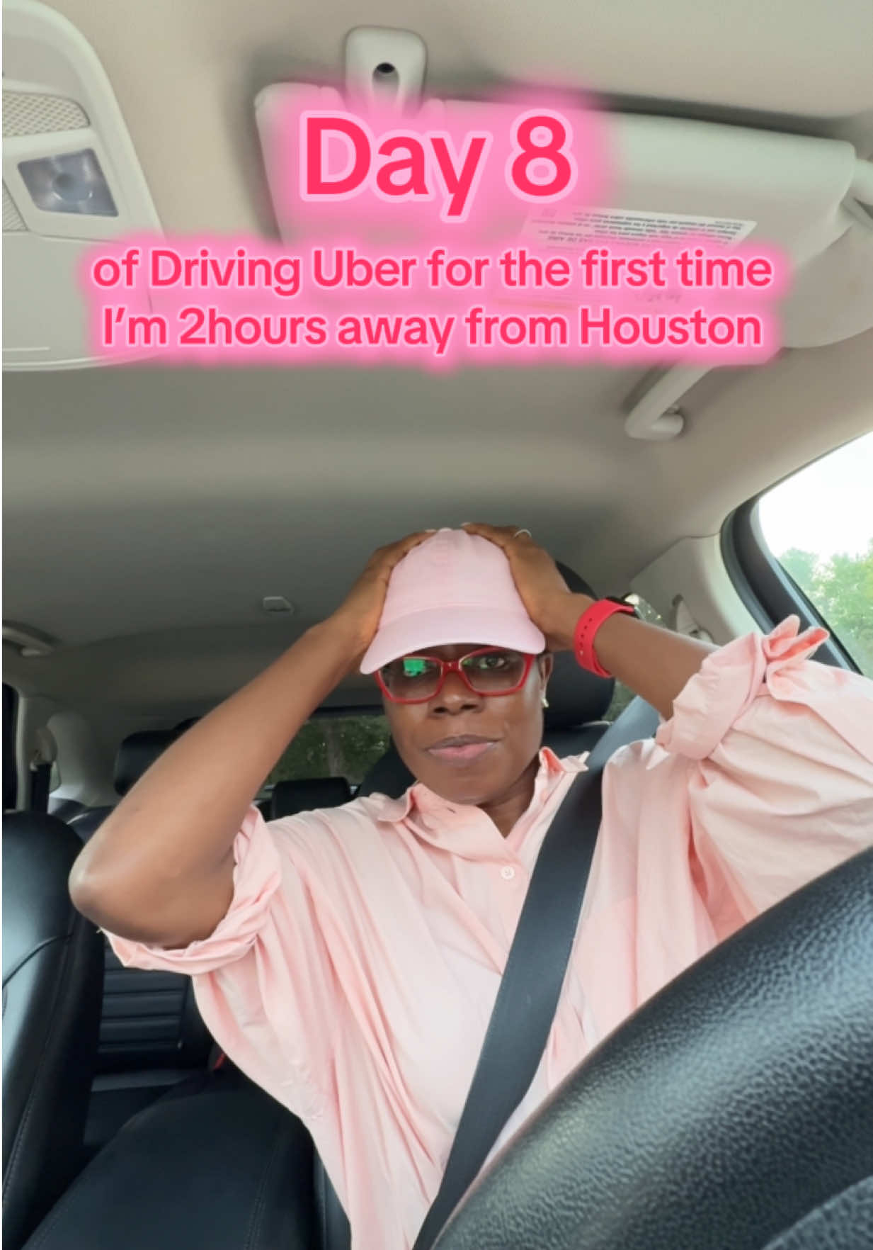 Day 8 of Driving Uber for the first time and I ended up 2hours away from Houston. #uberdriver #doordashdriver #uberdriverstories #uber #ubereatsdriver 