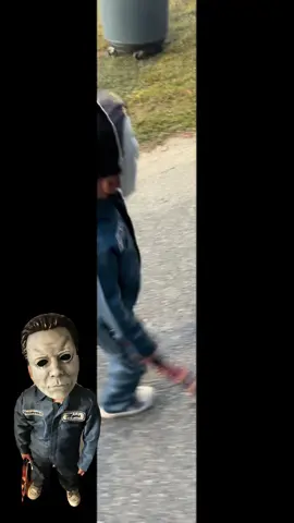 Comin to a neighborhood near you 😎😆 #halloween #myers #michaelmyers #fyp 