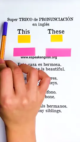 🧠TE ENSEÑO UN TRUCO para usar This o These super fácil en INGLÉS 🚀 PRONUNCIACIÓN en INGLÉS ⭐