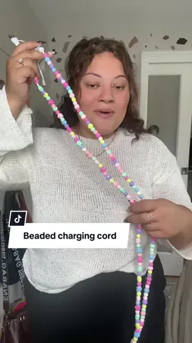 Beaded 3ft 3-in-1 phone chargers!  #beadedchargingcord #chargingcord 