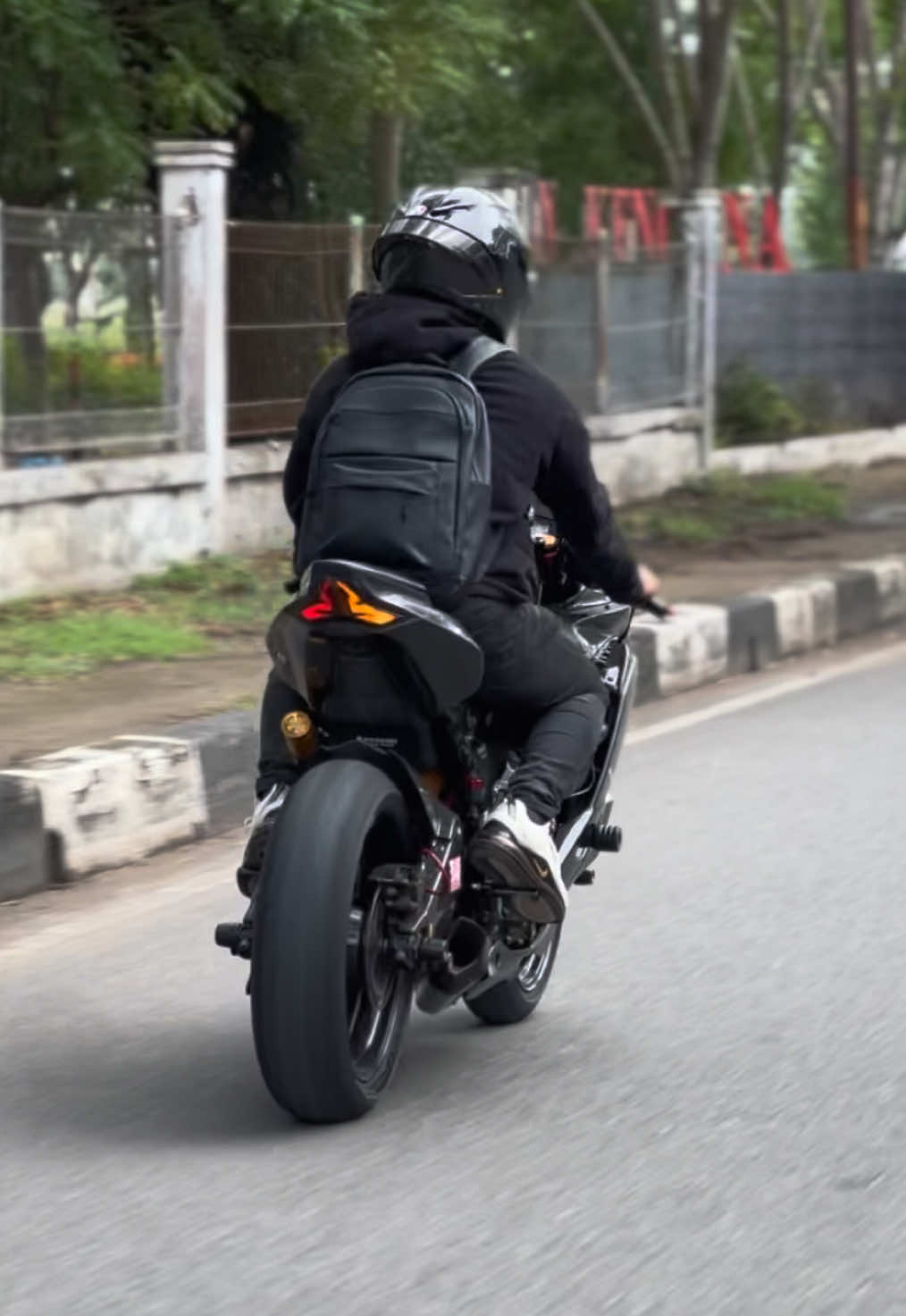 pesona single seat #fypp #zx25r #kawasakininja #zx #fyp 