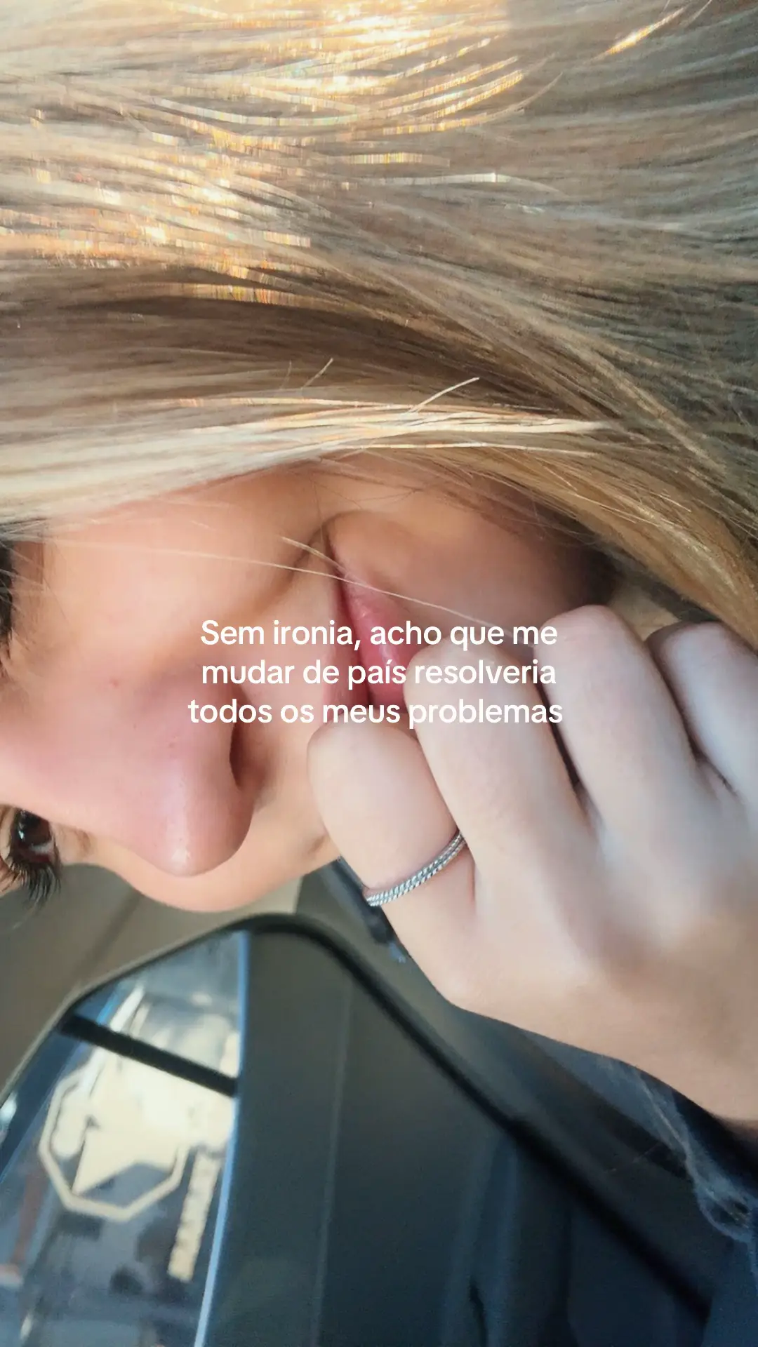 Quero tanto recomeçar com uma vida nova 