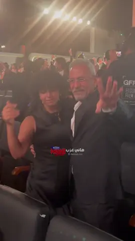 الأب الحنين رزق.. #صبري_فواز يرقص مع ابنته 💃🏽في ختام #مهرجان_الجونة_السينمائي