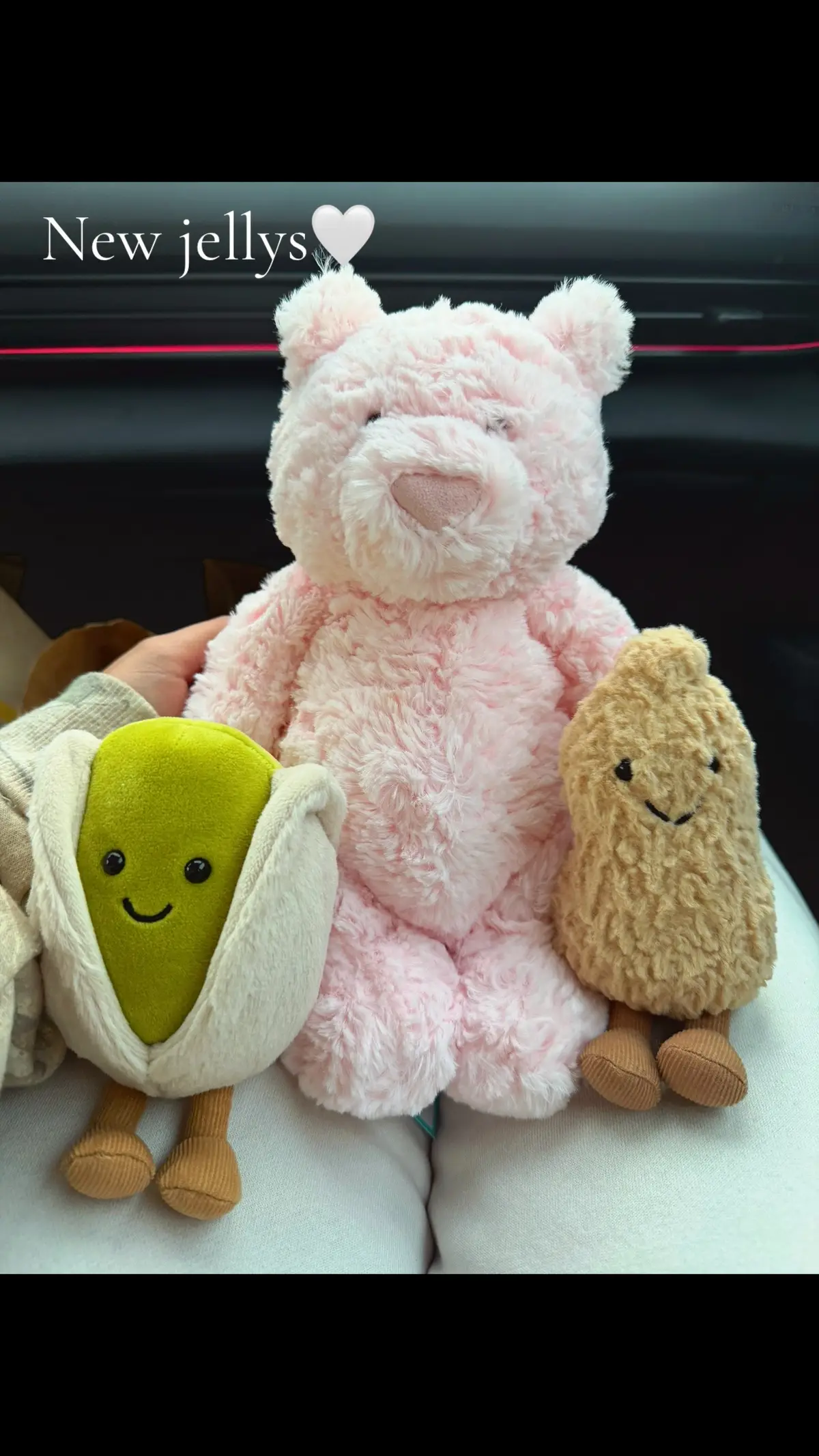 Hubby spoiled me with new jellycats for my collection 🥹🩷#fypシ゚viral #jellycat #fyp