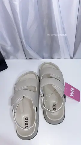 NEW YOTO TWO WAY STRAP SANDALS!😍✨ #sandal #sandalsforwomen #comfysandals #chunkysandals #yotoshoes 