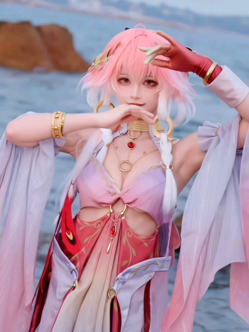 #douyin抖音 #senaka #柠好不好 #chinesegirl #cosplay 