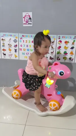 Rocking Horse Toy 2-in-1 for Kids 1-6 Years Old, Boys and Girls, HB008 rockinghorse (Multi-function) It is a rocking horse and a push car. Your baby can pedal with legs when you remove the bottom plate. You can pull, push, slide, and let your baby have the most fun of it (Easy Conversion) This 2-in-1 rocking horse easily converts from a rocking horse to a ride on or walker without any tools (Non-slip handles & seat) The non-slip design is used on the handle and sitting area. Your baby can rock away in this rocking horse with worry-free (Interactive Toy) This product required minor assembly by putting on stickers on the rocking horse. Now parents can enjoy and spend this quality time with their child together to get the rocking horse ready (Non-Toxic Plastic Made of non-toxic plastic which is not harmful to you and your babies #rackinghorsetoy  