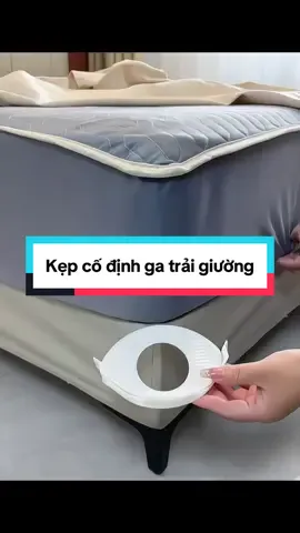 Kẹp cố định ga trải giường #giadungtienich #giadungthongminh #fyp #kepcodinhgagiuong 