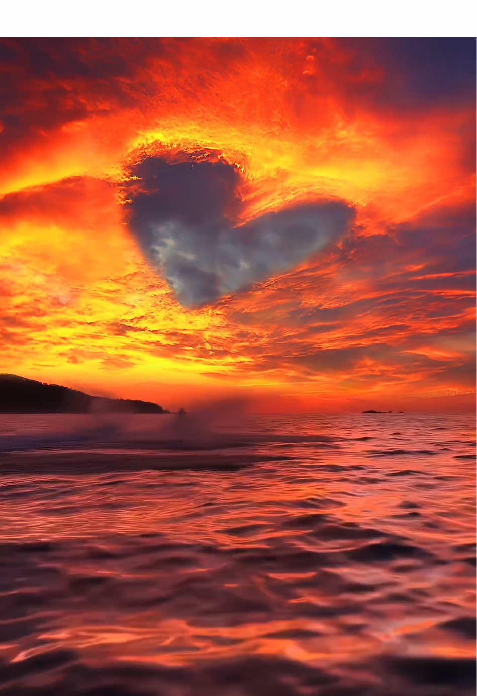 Send you a love. I hope you like it.#sunset #fyp 