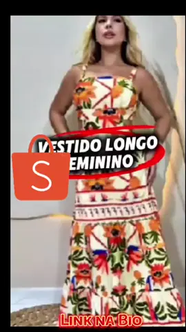 🌴✨ Deixe seu look de verão ainda mais incrível com o Vestido Tropical Longo — leve, colorido e cheio de estilo! Perfeito para brilhar na praia ou no dia a dia ☀️👗 🔗 Compre agora: https://s.shopee.com.br/BLS9z6alp #ModaFeminina #VestidoVerão #LookPraia #Tendência #Shopee 