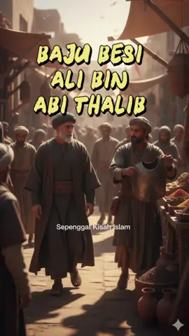 Baju besi milik Amirul Mukminin Ali bin Abi Thalib #sepenggalkisahislam #kisahislami #alibinabithalib 