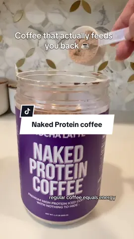 Meet your new morning ritual — Naked Protein Coffee Mocha Latte. Made with grass-fed whey and premium Colombian coffee, it gives you the perfect balance of protein and caffeine to power your day without the crash. Tastes like a coffee shop mocha but cleaner and smarter.  ☕️  #ProteinCoffee #MorningFuel #HealthyEnergy #tiktokshopblackfriday #tiktokshopcybermonday @Naked Nutrition 