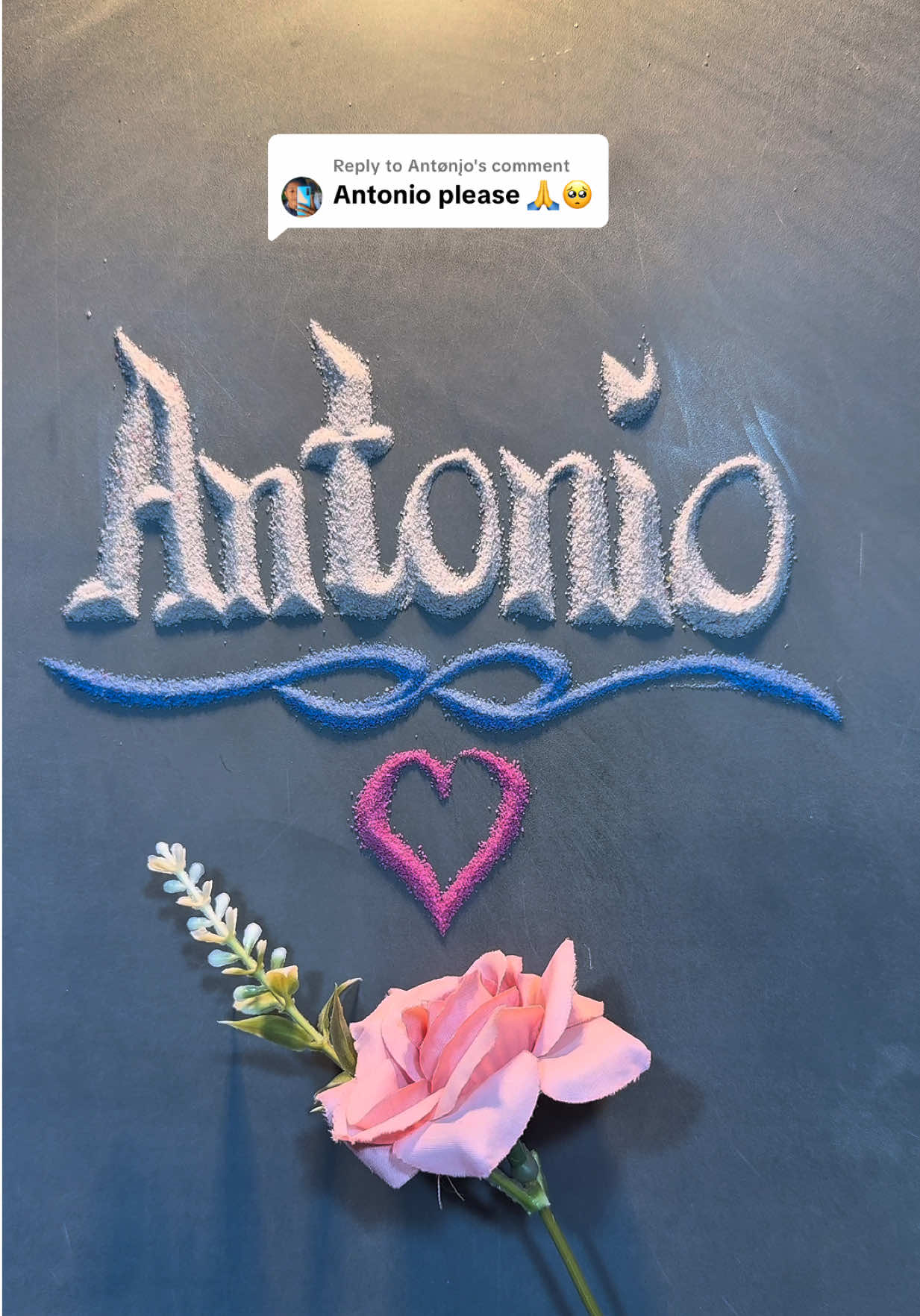 Replying to @Antønįo Antonio name request done ☑️❤️💕🔥 please follow and comment name 🥰